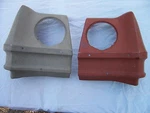 Nos 1965 Chevrolet Belair Rear Qtr Tail Lamp Housings+extensions 3870718,719 Pr. Fixed Price $139.99.