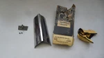 Nos 1957 Chevy Belair Lh Rear Gas Door Fin Molding Trim 3732837 Gm 02AB3 Il. Fixed Price $375.00.