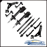 2007-2009 Ford Lincoln Front Rear Shocks Struts & Control Arm Sway Bar Kit. Fixed Price $205.27.