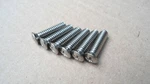 6 Stainless Steel Mirror Screws! Fits Gm Impala Bel Air Cutlass Corvette Nova. Fixed Price $29.50.