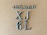Jaguar 1974-1979 XJ6 Series 2 Rear Trunk Lid Metal Chrome Oem Emblem. Fixed Price $59.99.