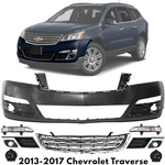 Front Bumper Cover & Grille Assembly Kit For 2013-2017 Chevrolet Traverse. Fixed Price $610.50.