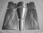 Direct Sheetmetal FD134 1935-40 Ford Car Front Floor Kit 3" Recessed Fw. Fixed Price $403.95.