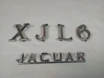 1974-1979 Jaguar XJ6 Series 2 Rear Trunk Lid Metal Chrome Vintage Emblems Oem. Fixed Price $39.99.