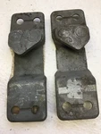 Nos 1960 1961 1962 1963 Chevy Gmc Truck Rh Lh Door Striker Plates 3757762. Fixed Price $25.00.