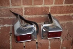 1963-66 Studebaker Wagonaires Pair Tail Light Assembly W/ Lens 1353005. Fixed Price $75.00.