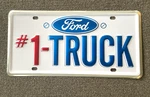 Rare Vintage Ford #1 Truck Dealership License Plate Nos Unused Booster Wow. Fixed Price $119.00.