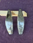 Vintage 1937 Chevy Front Rear Guards Master Deluxe Oem Bumperettes. Fixed Price $279.58.