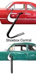 1950 1951 Ford Sedan Front Vent Wing Window Rubber Weatherstripping Seals. Fixed Price $128.88.
