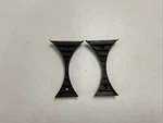 Clean Original 1967 68 Pontiac Firebird Headlight Grill Dividers 9788858 Z7. Fixed Price $36.95.