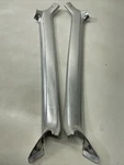 1965-67 Chevrolet Impala Caprice Ht. Interior Windshield Pillar Moldings M5. Fixed Price $79.95.