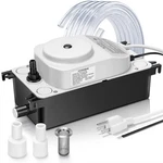 65GPH Hvac Condensate Pump W/ Safety Switch Alarm 15FT Lift Drain Kit. Fixed Price $39.95.