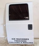 White Driver Rear Side Door Crew Cab Electric Fits 199-2007 Ford F250 F350. Fixed Price $473.61.