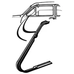 Vent Window Rubber Seals 2 & Door Sedan Made Usa 1949-51 Ford Car. Fixed Price $109.95.