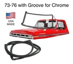 1973 1974 1975 1976 Ford Pickup Truck Windshield Rubber Seal Chrome. Fixed Price $94.88.