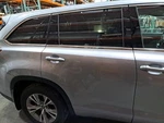 2016 Highlandr Right Passenger Side Rear Door Assembly Color: Silver 1D6. Fixed Price $1070.00.