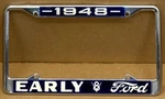 License Plate Frame - 1948 Early Ford. Fixed Price $24.99.