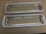 1964-1965 Ford Thunderbird Original/used Left & Right Taillight Trim Bezels. Fixed Price $95.00.