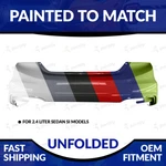New Painted 2013-2015 Honda Civic 2.4L Si Sedan Unfolded Rear Upper Bumper. Fixed Price $140.99.