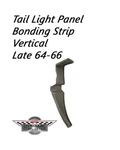1964-1966 -corvette- Tail Light Panel Bonding Strip Driver Fiberglass Grey. Fixed Price $200.00.