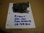 Nos Ford Mercury 1950-1 Right Front Door Lock Latch. Fixed Price $125.00.
