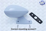 Rh Primed Painted Mirror Correct Screws Fits 70 Challenger Barracuda Mopar. Fixed Price $109.95.