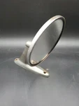 Vintage Chevrolet Chevy Round Bow Aluminum Side Mirror Plastic Base. Fixed Price $12.99.