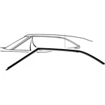 1972-73 Ford Fairlane Torino; Fastback; Roof Rail Seals; Rh/lh. Fixed Price $149.99.