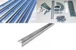 Bed Strips Kit Ford 1961 - 1964 Plain Steel Short Wood Stepside Bolts. Fixed Price $310.55.