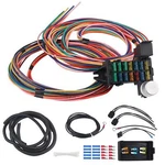Professional Wiring Harness 14 Circuit Kit Universal Street Rod .... Fixed Price $54.62.